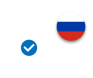 russia delivery icon